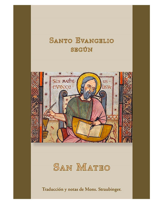 Evangelio según San Mateo - Traducción y notas de Mons. Straubinger