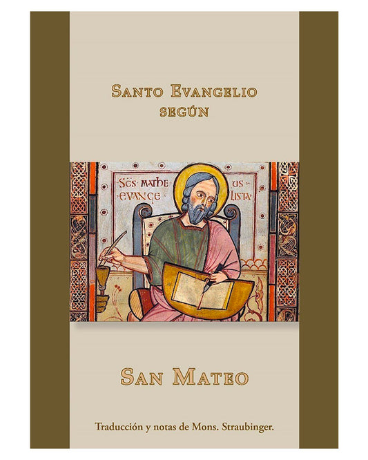 Evangelio según San Mateo - Traducción y notas de Mons. Straubinger