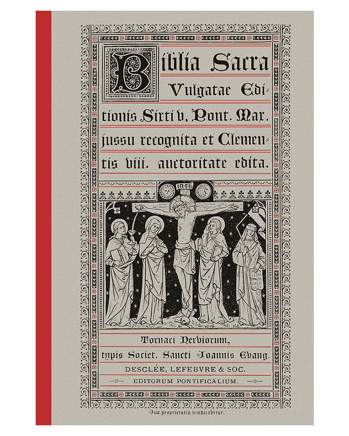 Biblia Vulgata Latina Edición Clementina