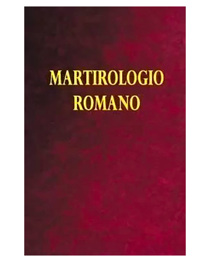 Martirologio Romano - Ediciones Río Reconquista