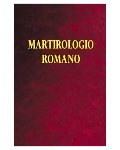 Martirologio Romano - Ediciones Río Reconquista