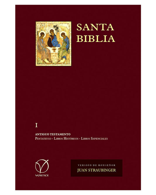 Santa Biblia Straubinger (2 tomos) - Editorial Vórtice